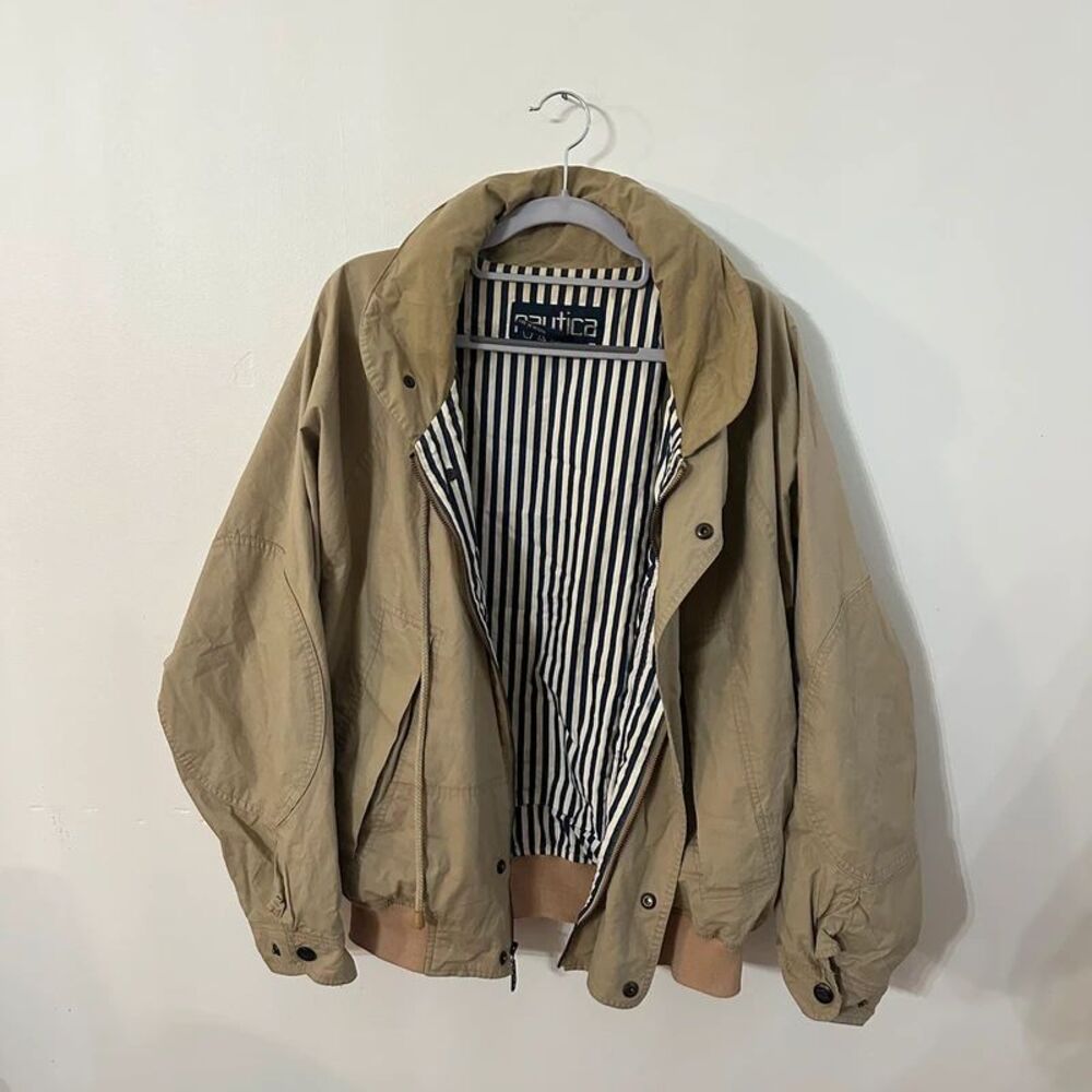 Vintage nautica beige jacket